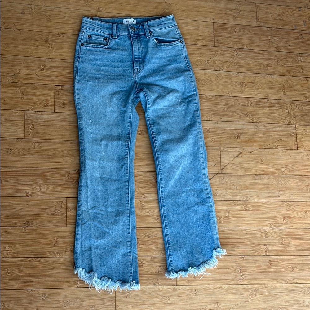 Pistola | Flare Cropped Jeans